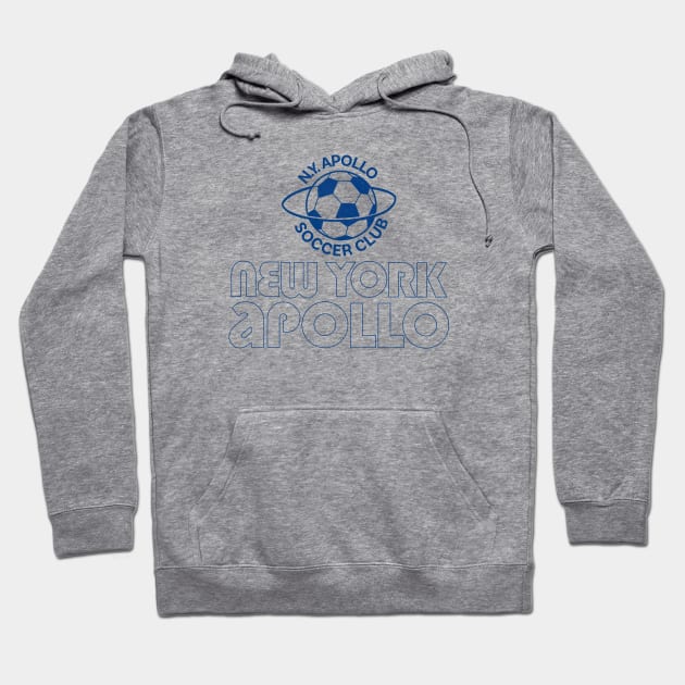 Defunct New York Apollo ASL Soccer 1973 Hoodie by LocalZonly